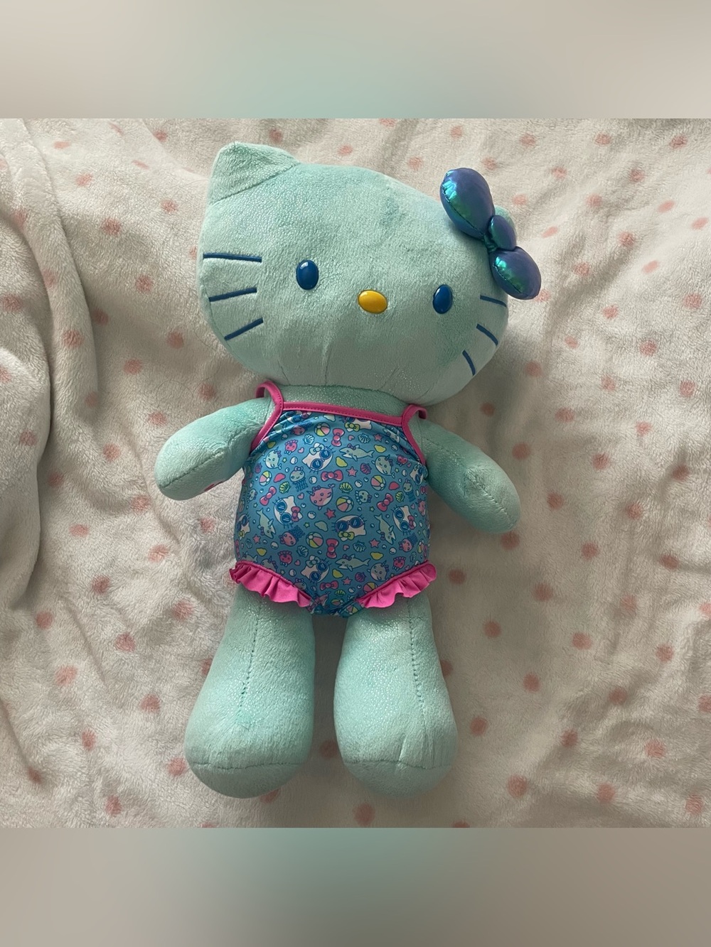 sanrio summer waves hello kitty build a bear with swinsuit🩷